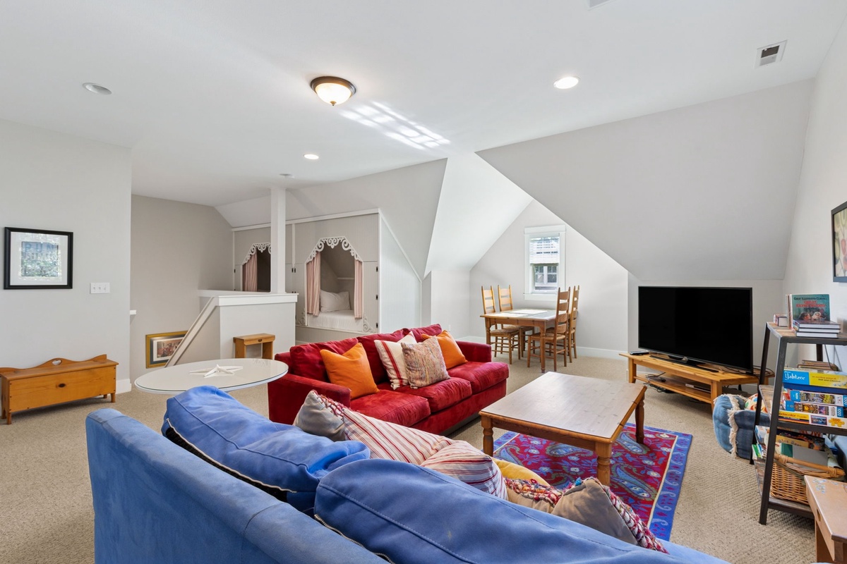 Top floor media room