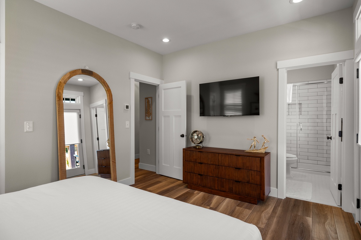 Primary bedroom with ensuite bath