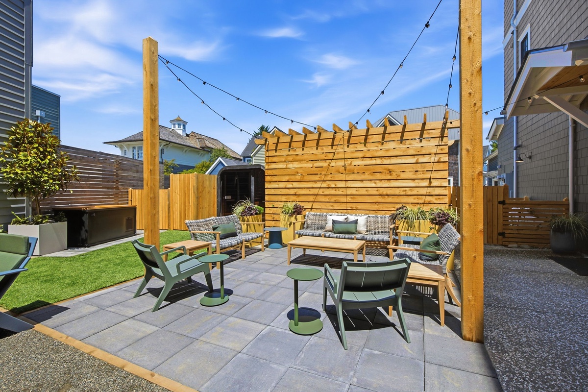 Outdoor seating