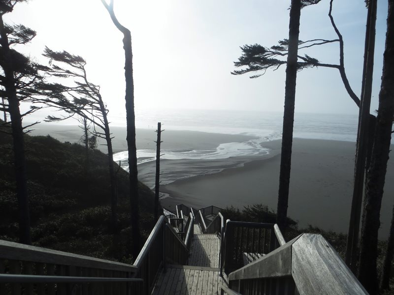 Stairs to Seabrook Beach