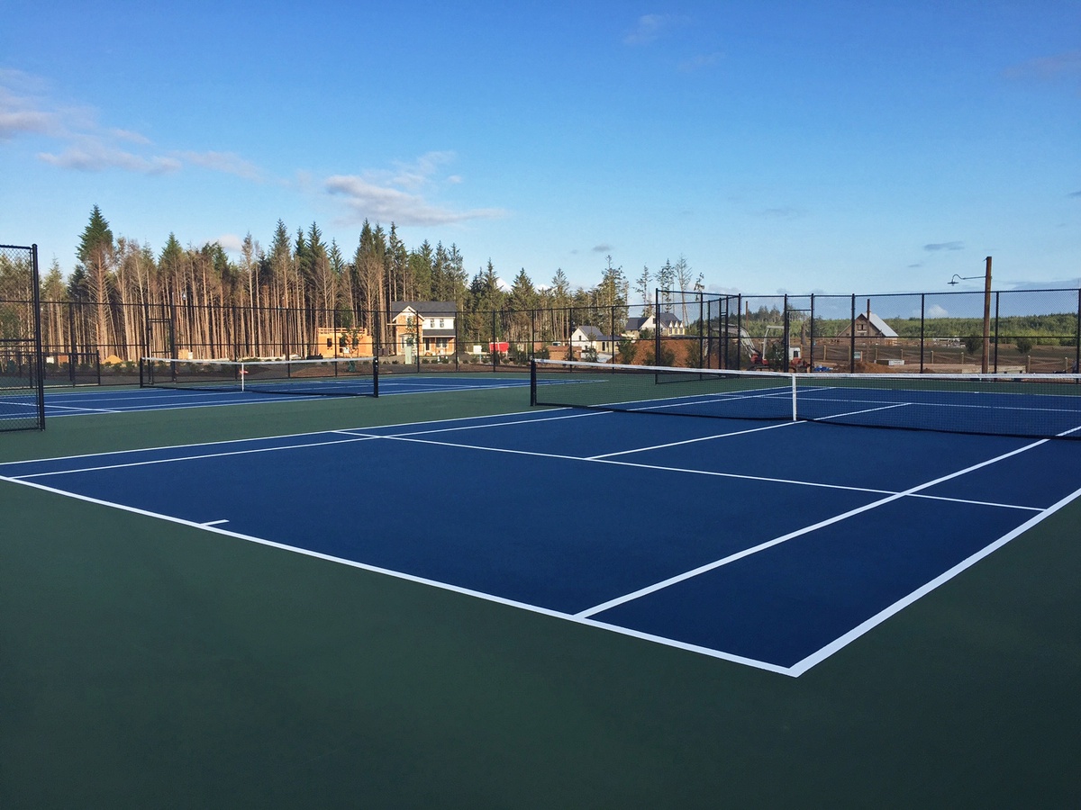 Enjoy a friendly rally or a competitive match on the tennis court