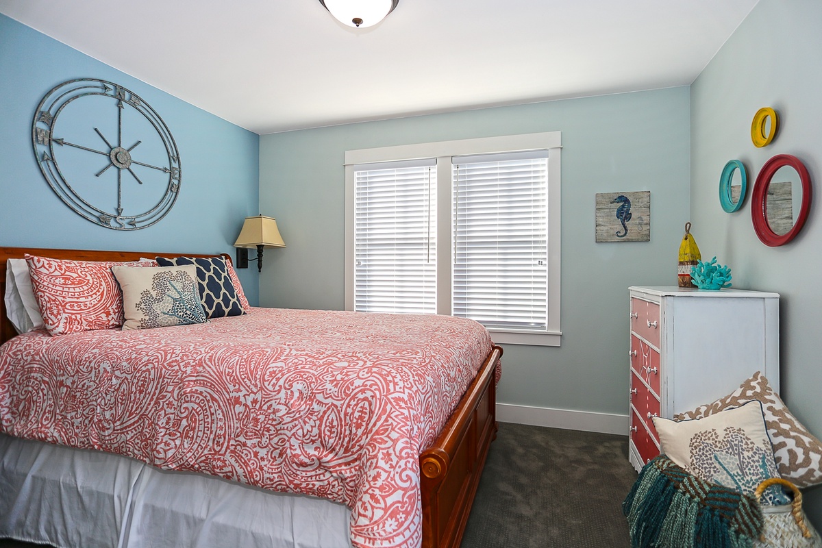 Peaceful and inviting bedroom for a restful night's sleep