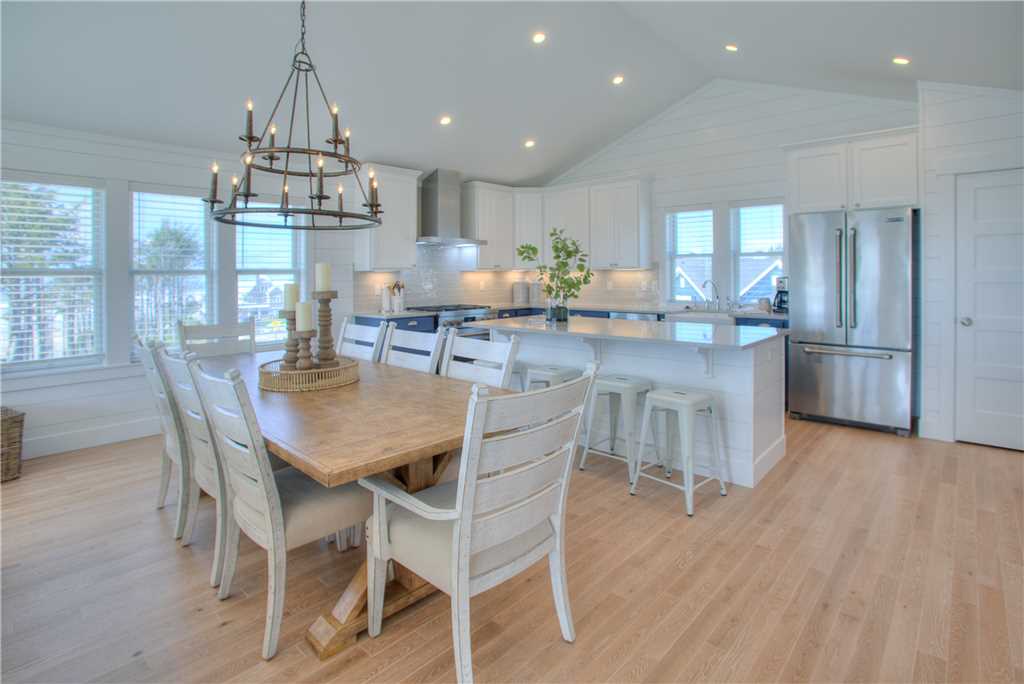 Kitchen and dining space