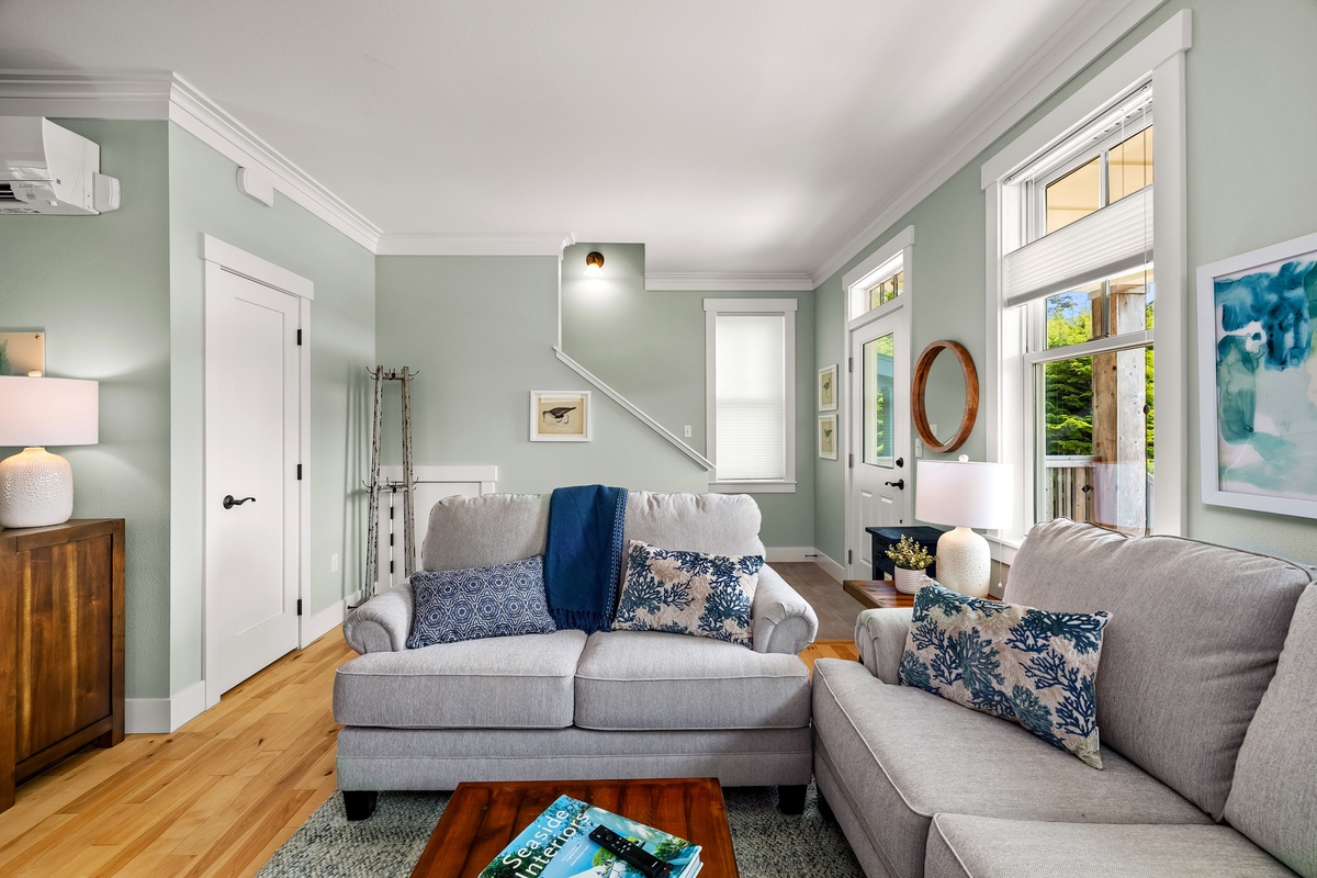 The living room is the perfect place to gather, unwind and make memories