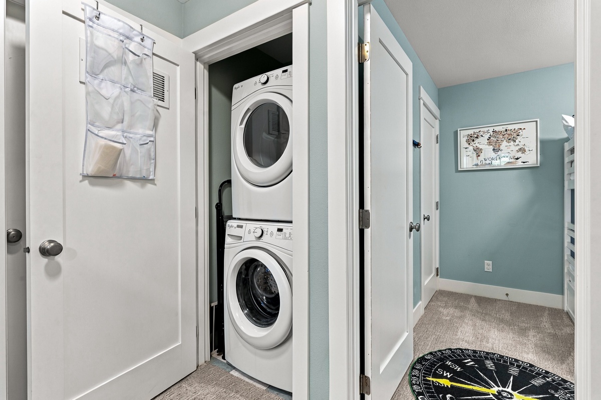 Washer and dryer