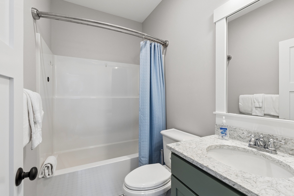 Full guest bathroom