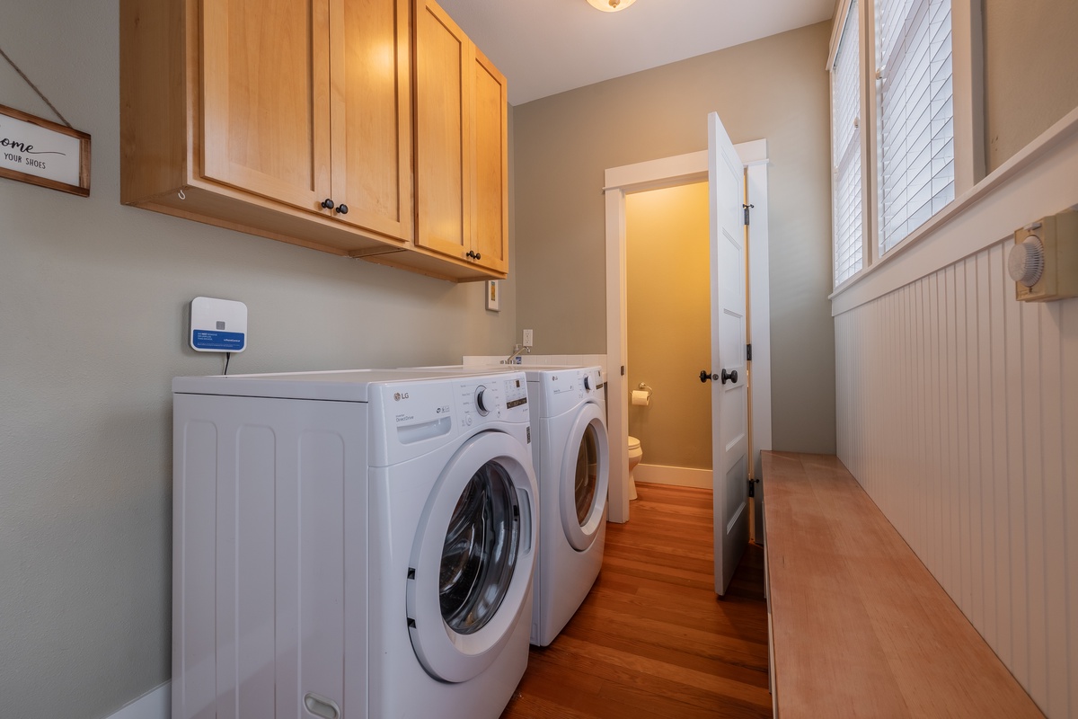 Refresh your wardrobe with the in-home laundry
