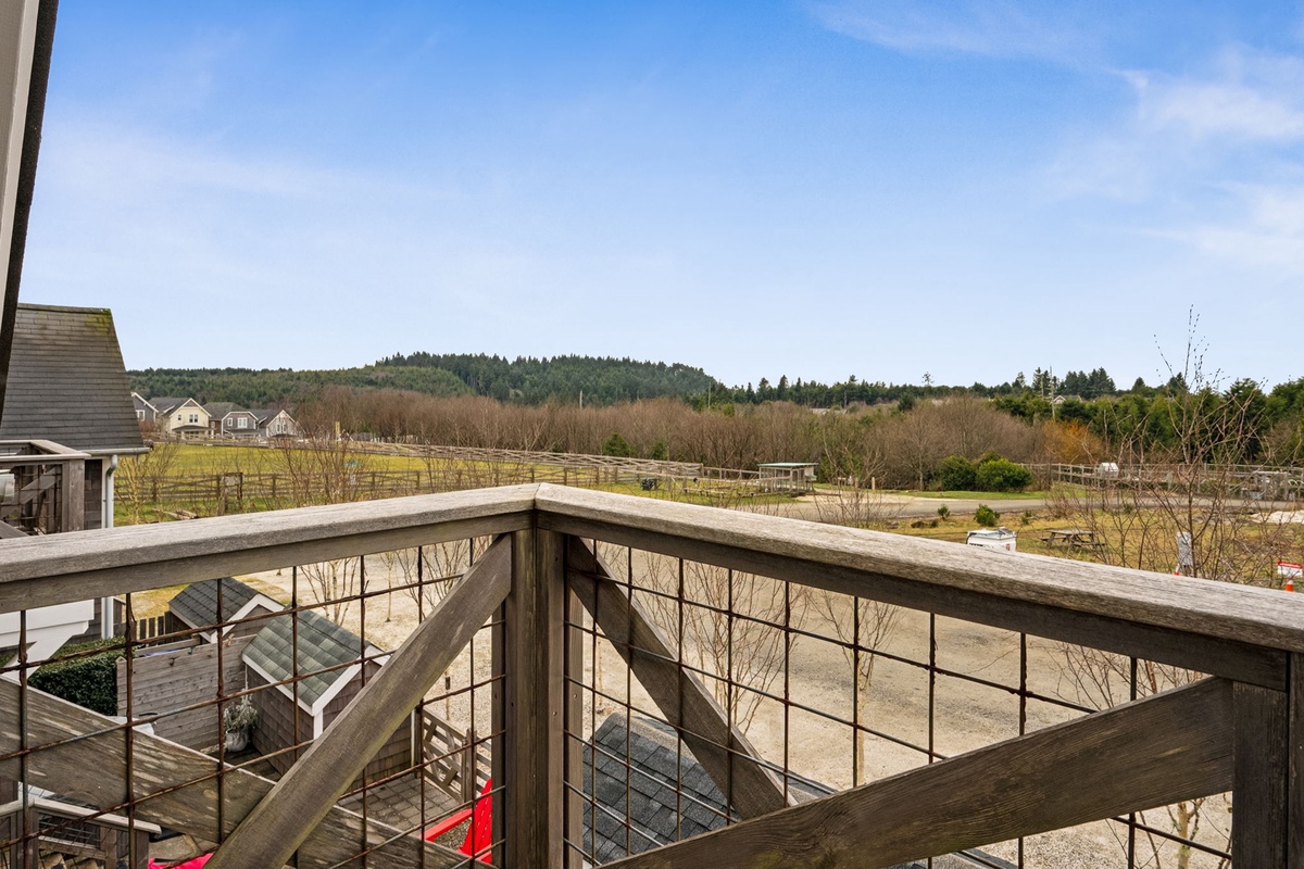 Loft balcony view