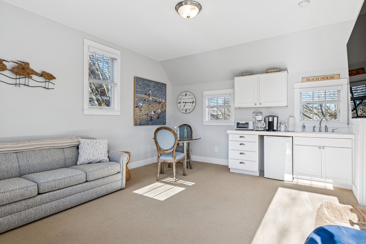 Carriage house open floor plan