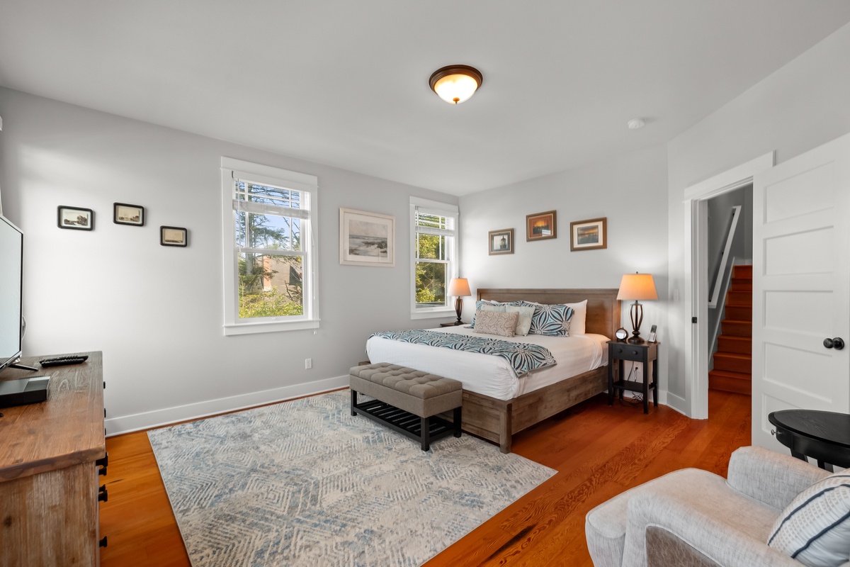 Primary king bedroom