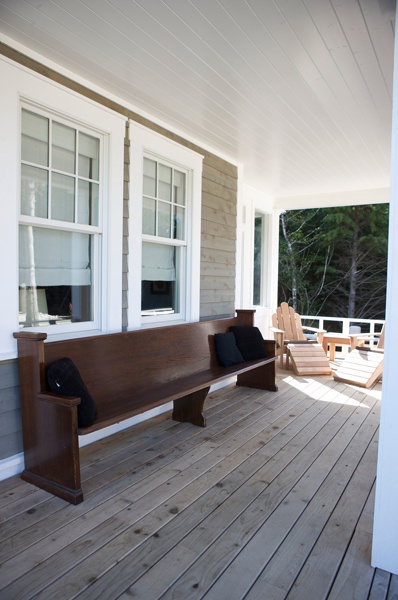 Covered porch