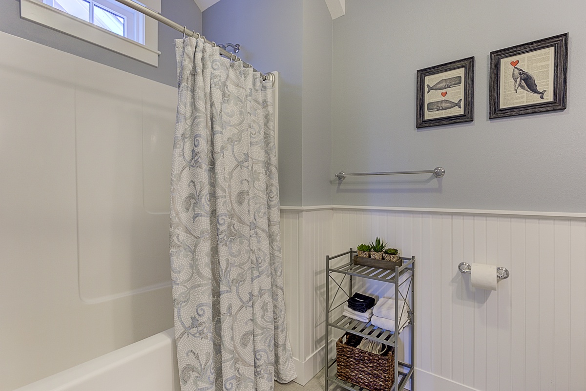 Second floor guest bathroom