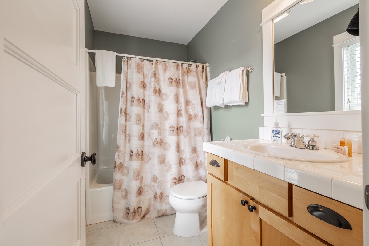 Make getting ready easy in the ensuite bathroom
