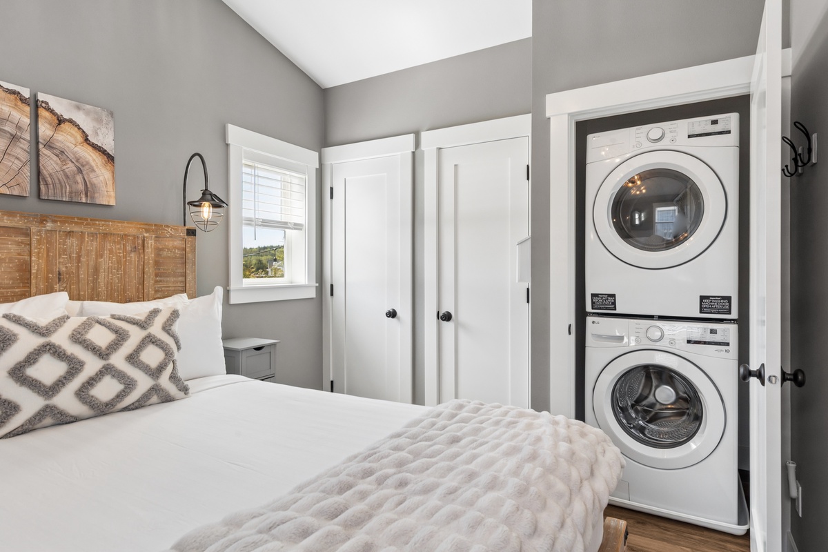 Washer and dryer