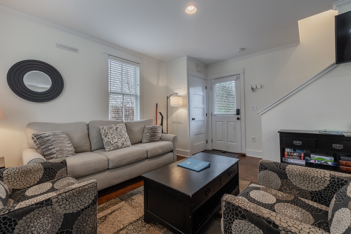 Cozy, stylish and ready for you to unwind