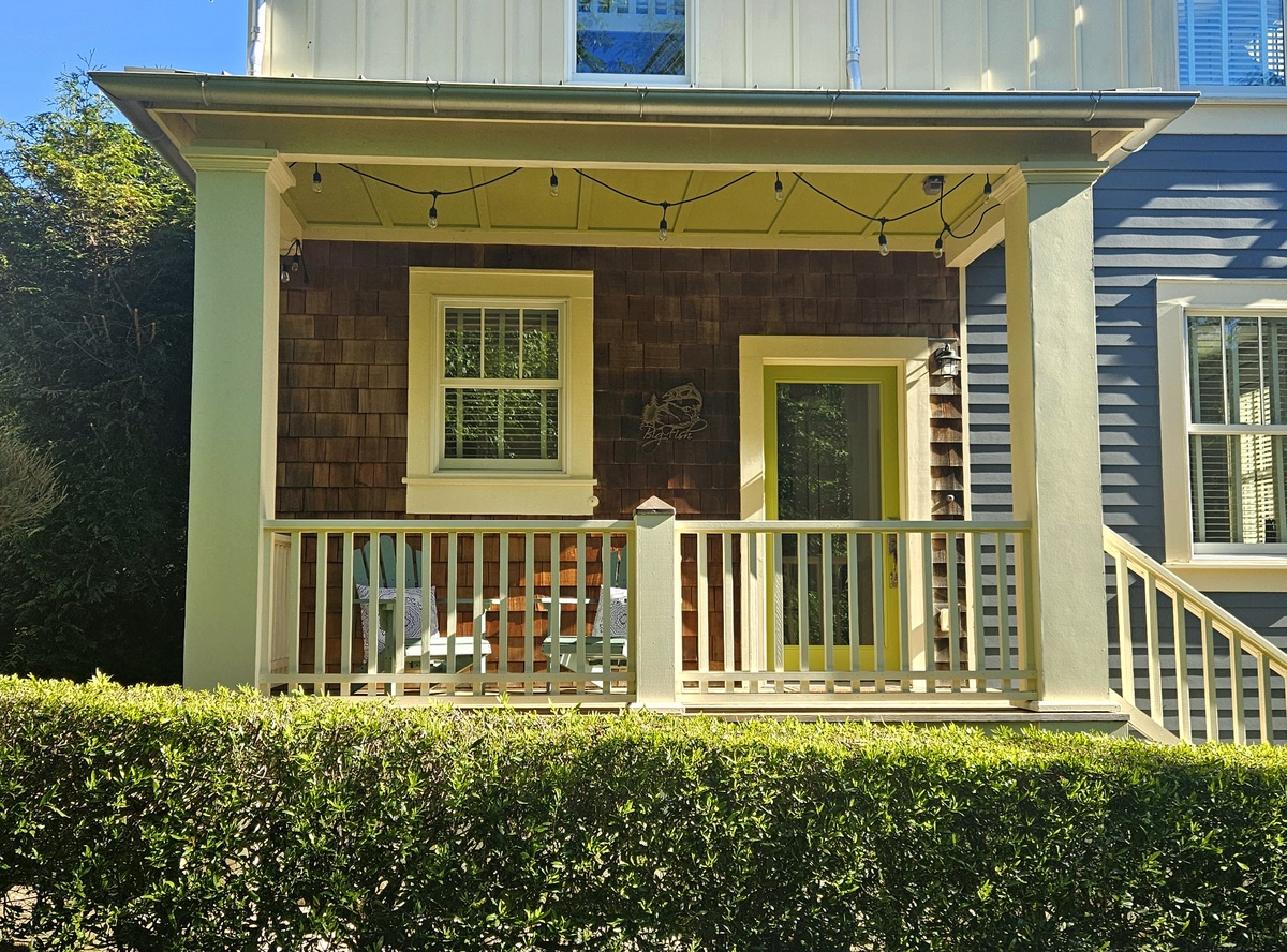 Covered front porch