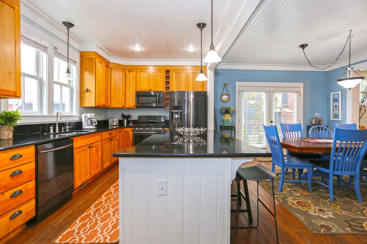 Large kitchen island