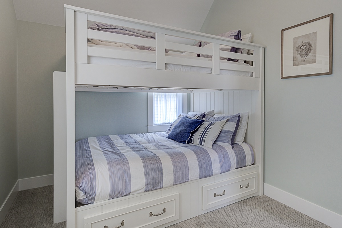 Second floor bunk bedroom