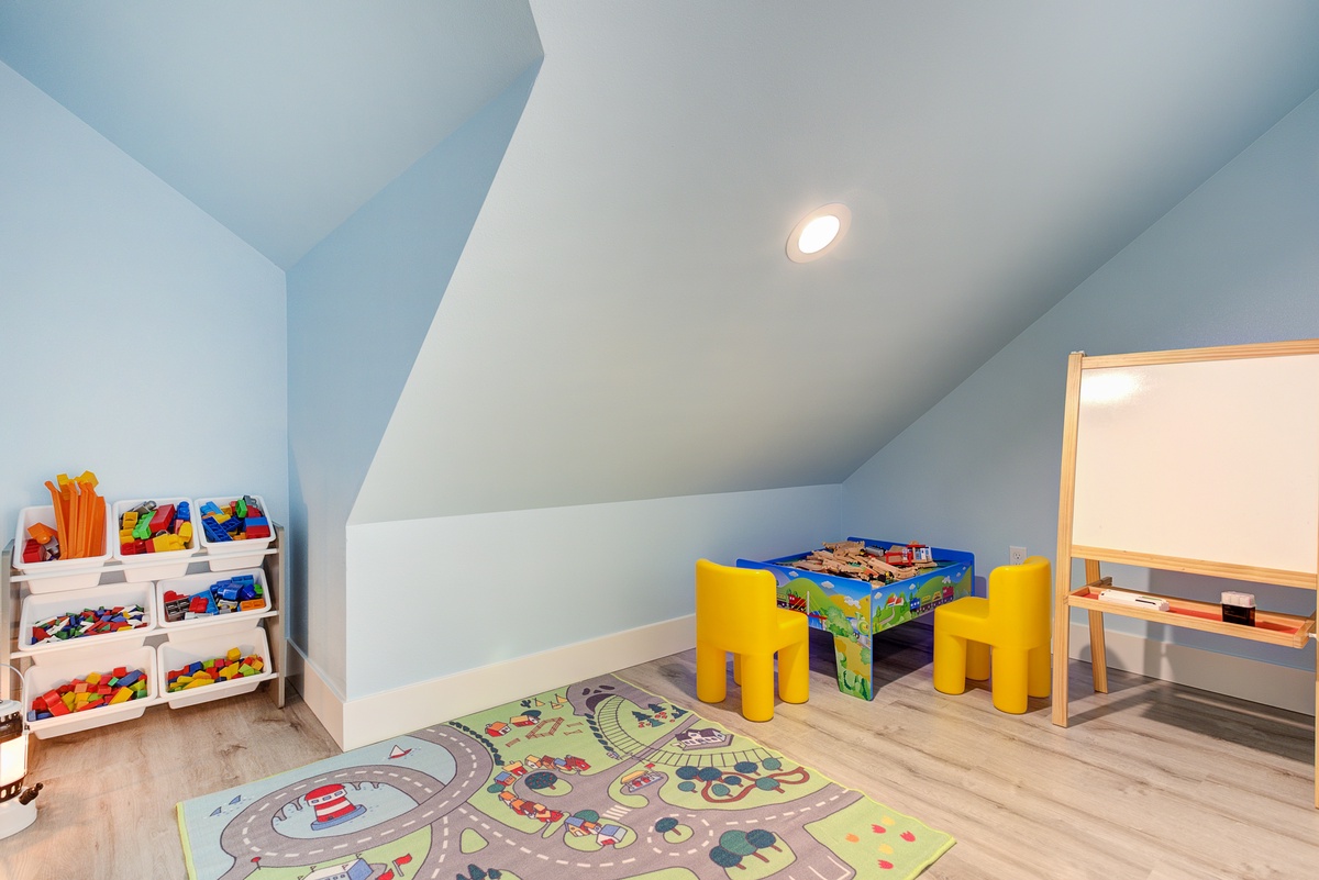 Kids can enjoy their own space to play