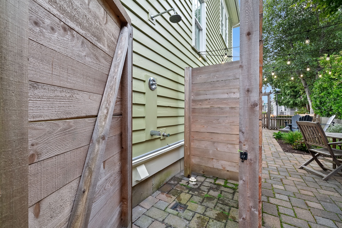 Outdoor shower