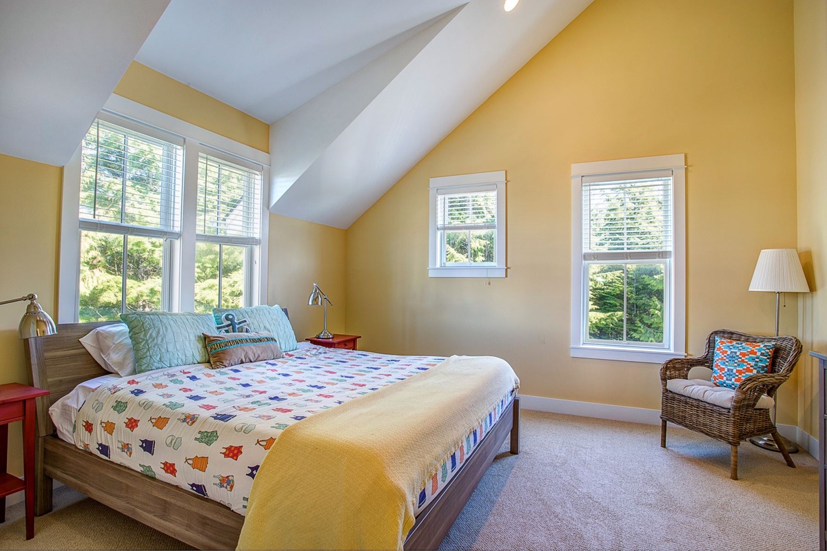 Your private retreat aways in the second floor primary king bed