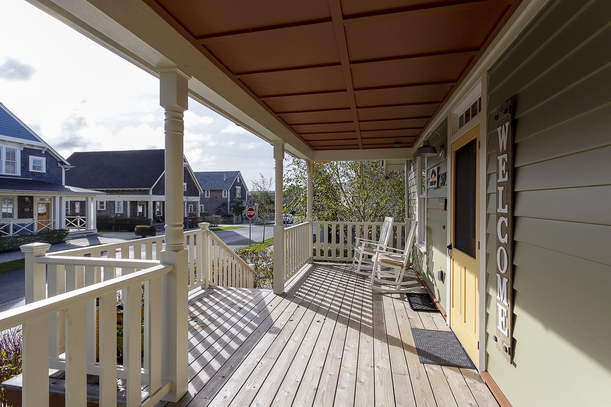 Covered porch