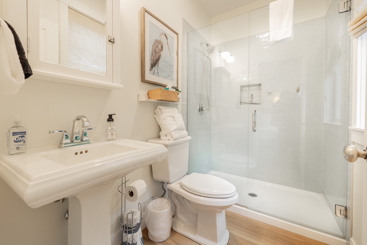 Ensuite bathroom with walk-in shower