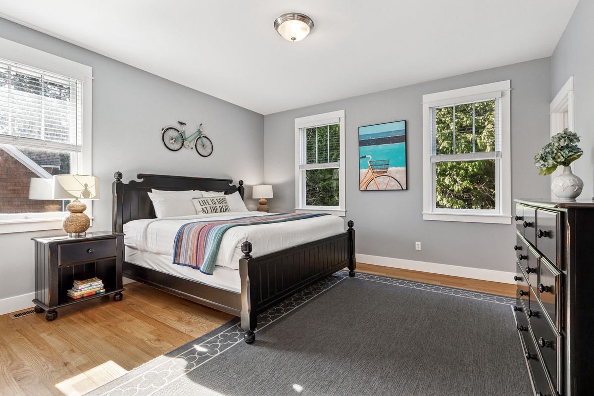Primary king bedroom