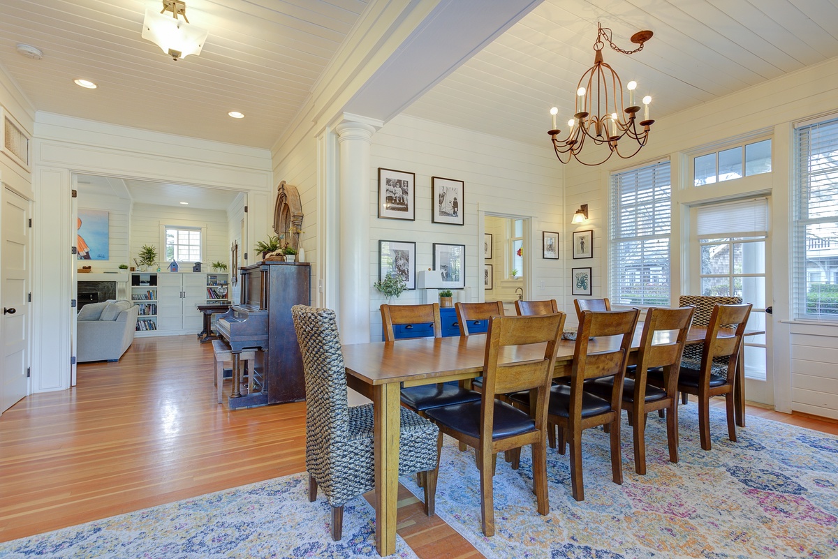 open dining room