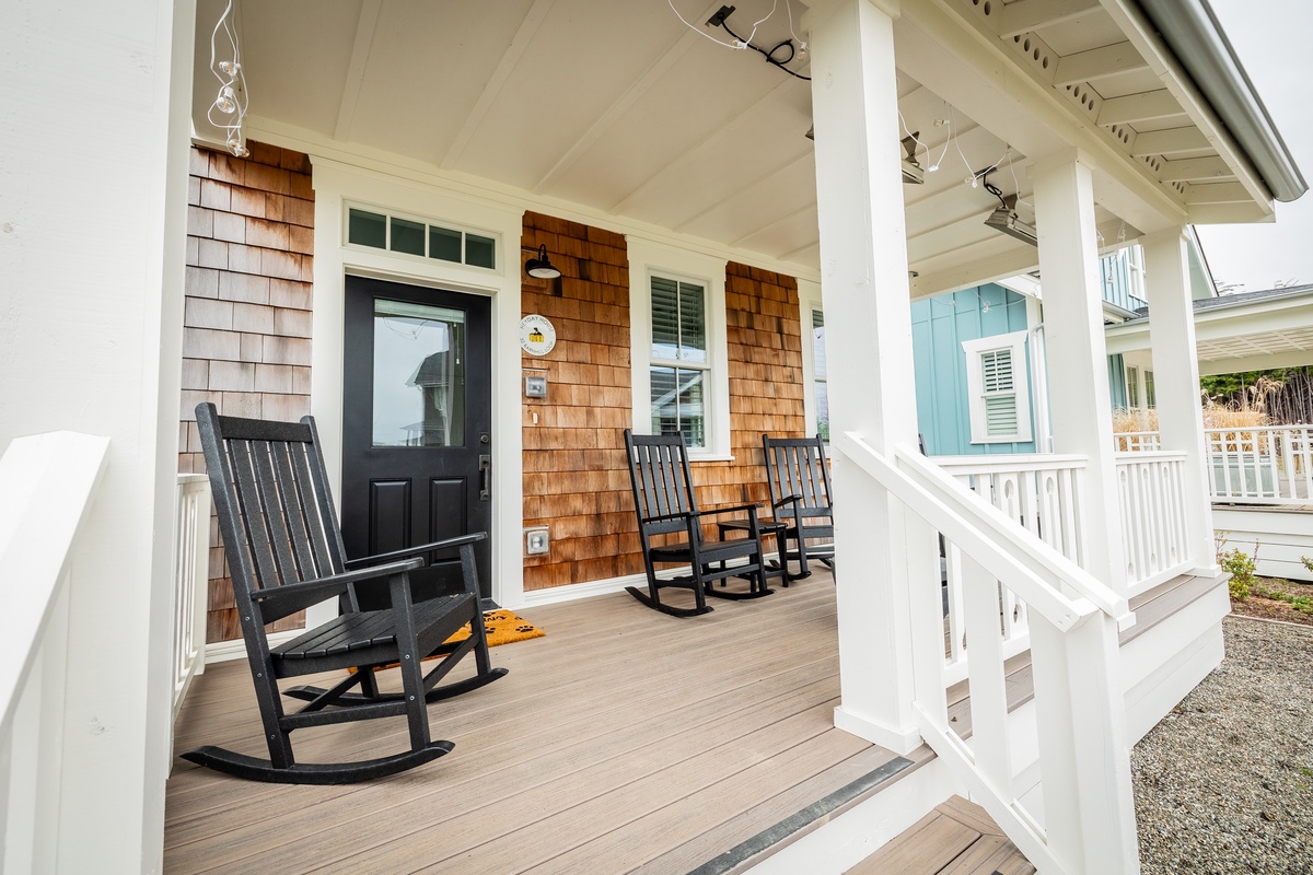 Covered front porch