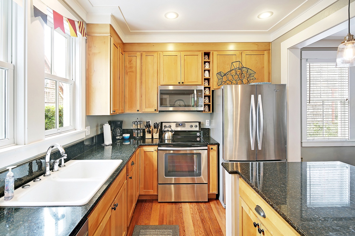 Stainless steel appliances 