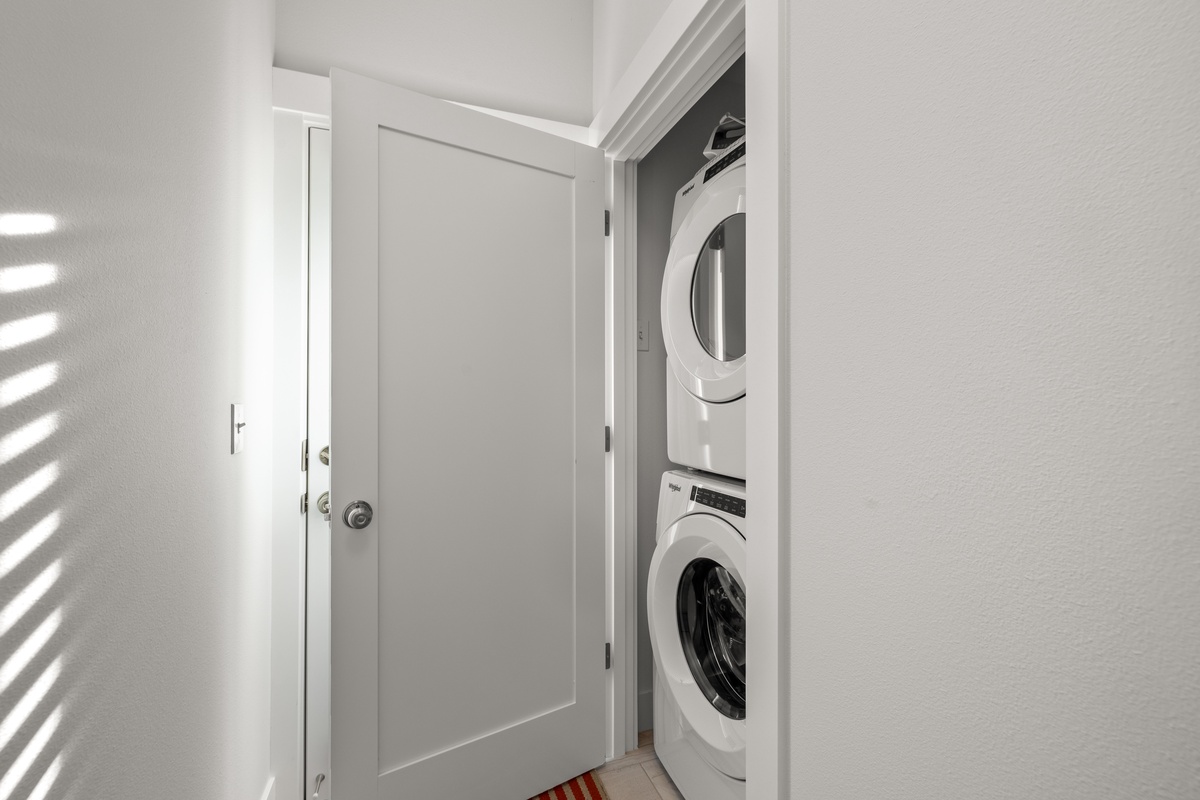In-home laundry makes it easy to stay refreshed