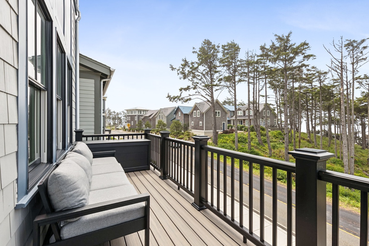 Ocean view from the deck