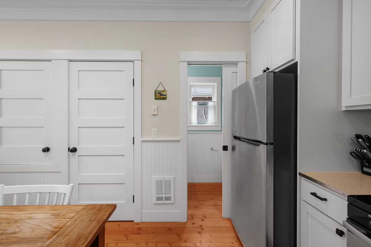 Main floor half bath