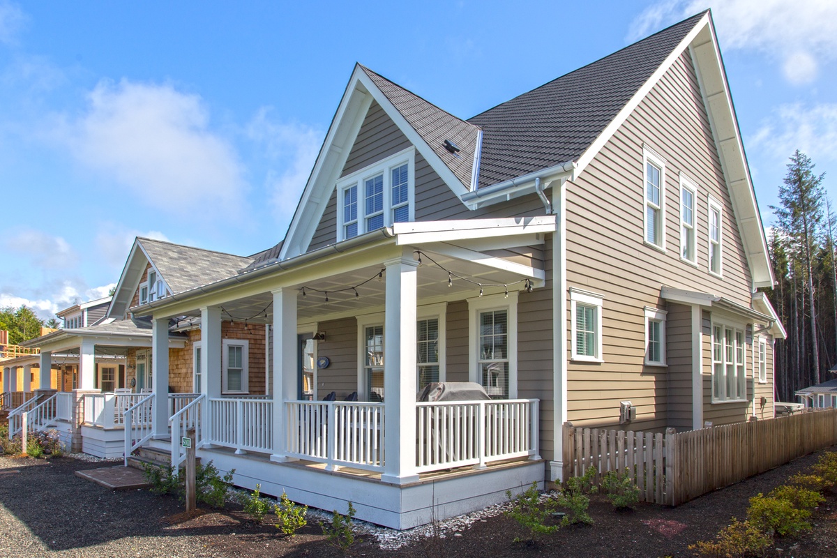 Covered front porch