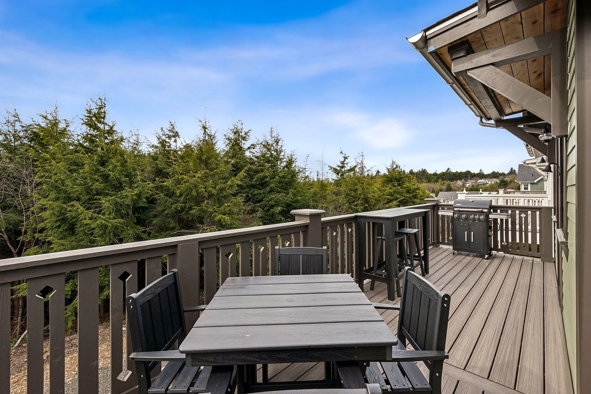 View from upper balcony