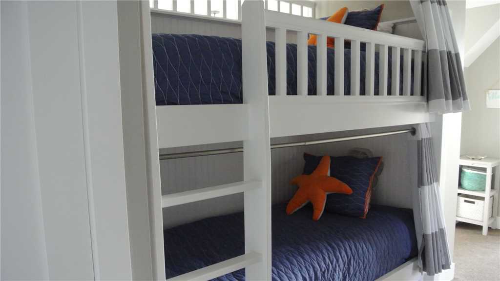 Twin XL bunks in hallway on top floor