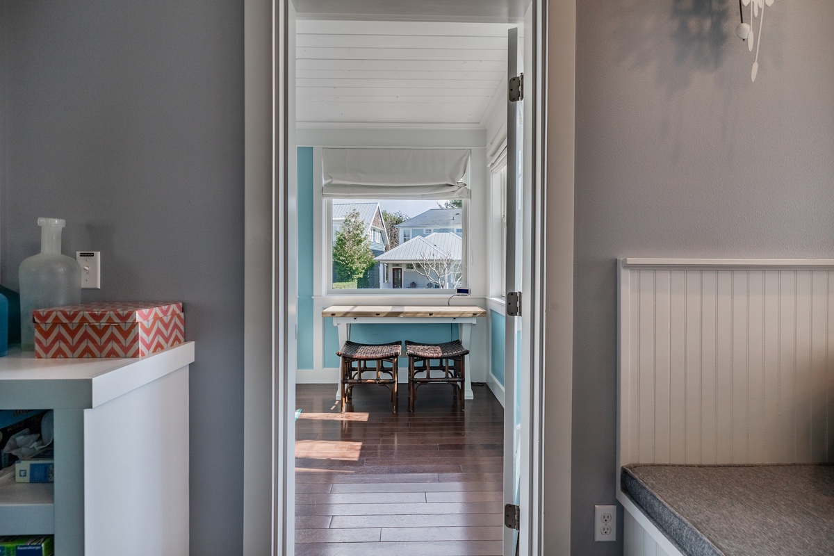 Hallway leading to the sun bedroom