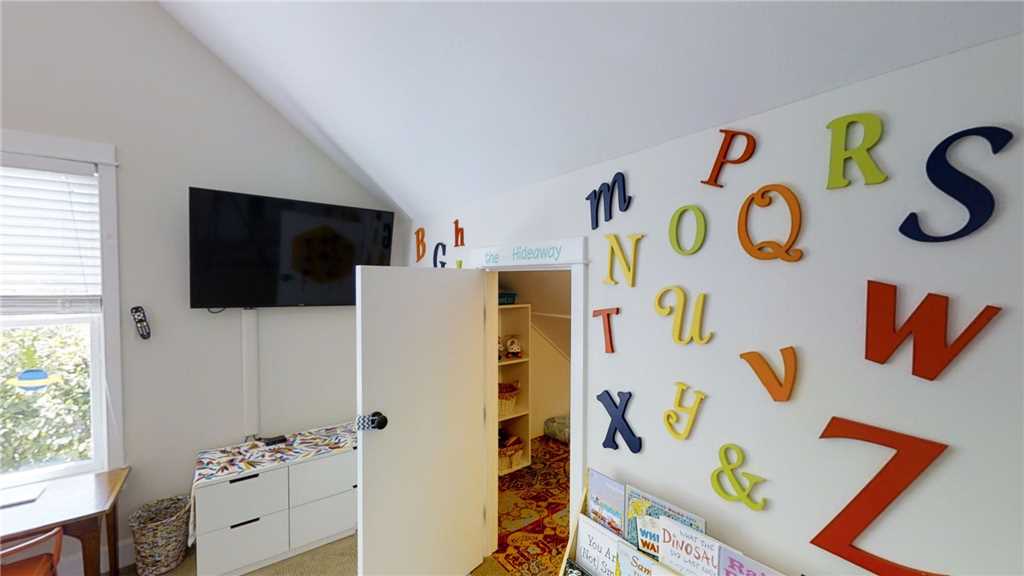 Hidden play room for the kids