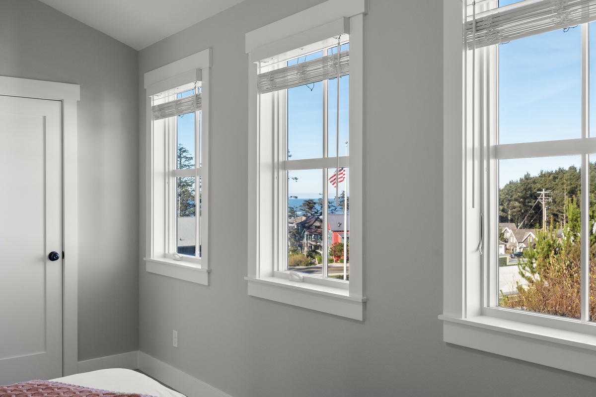 Watch the ocean tide come in from the primary bedroom