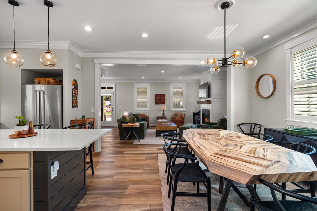 Open floor plan