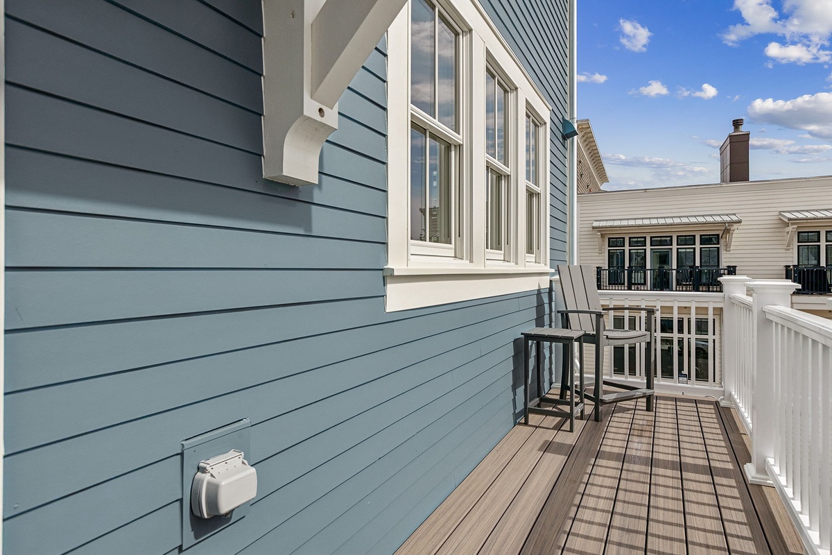 Private balcony