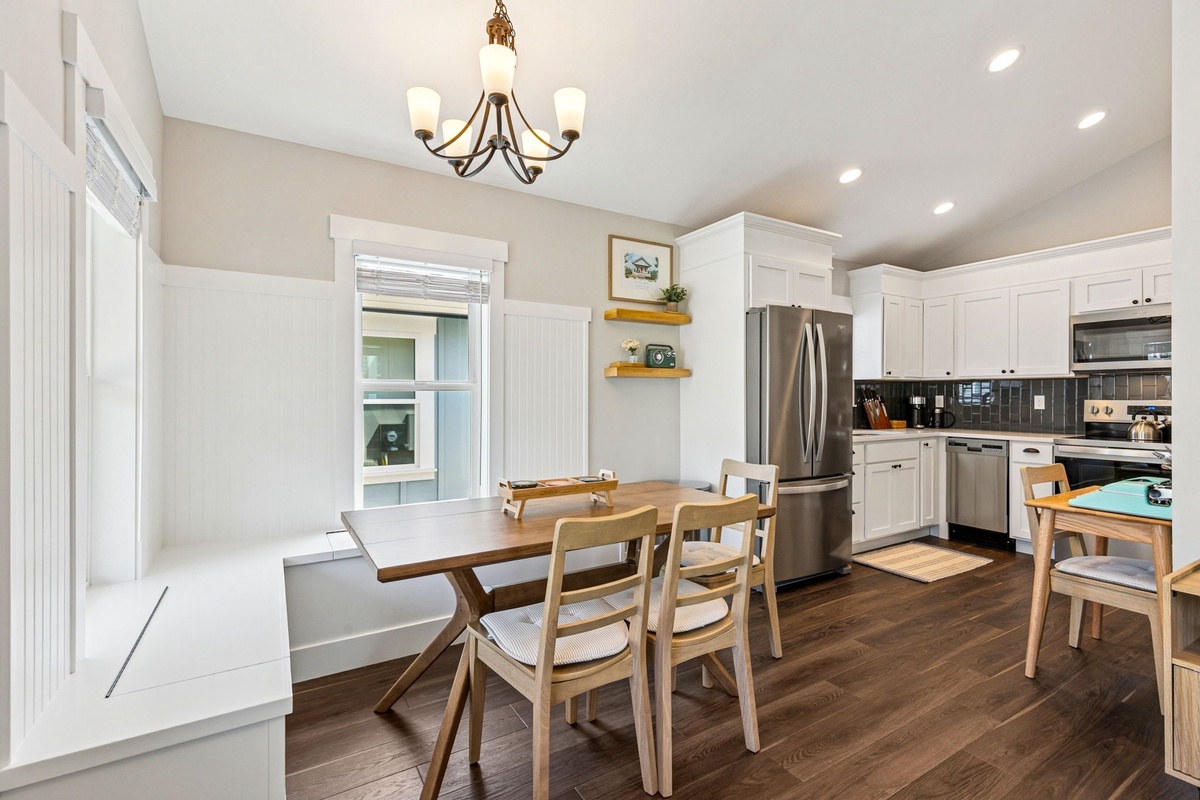 Kitchen and dining