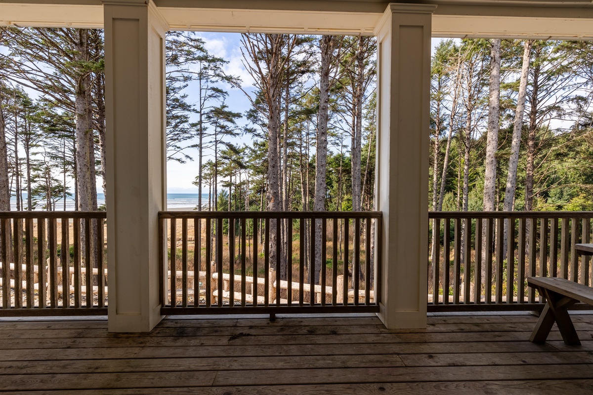 View to beach