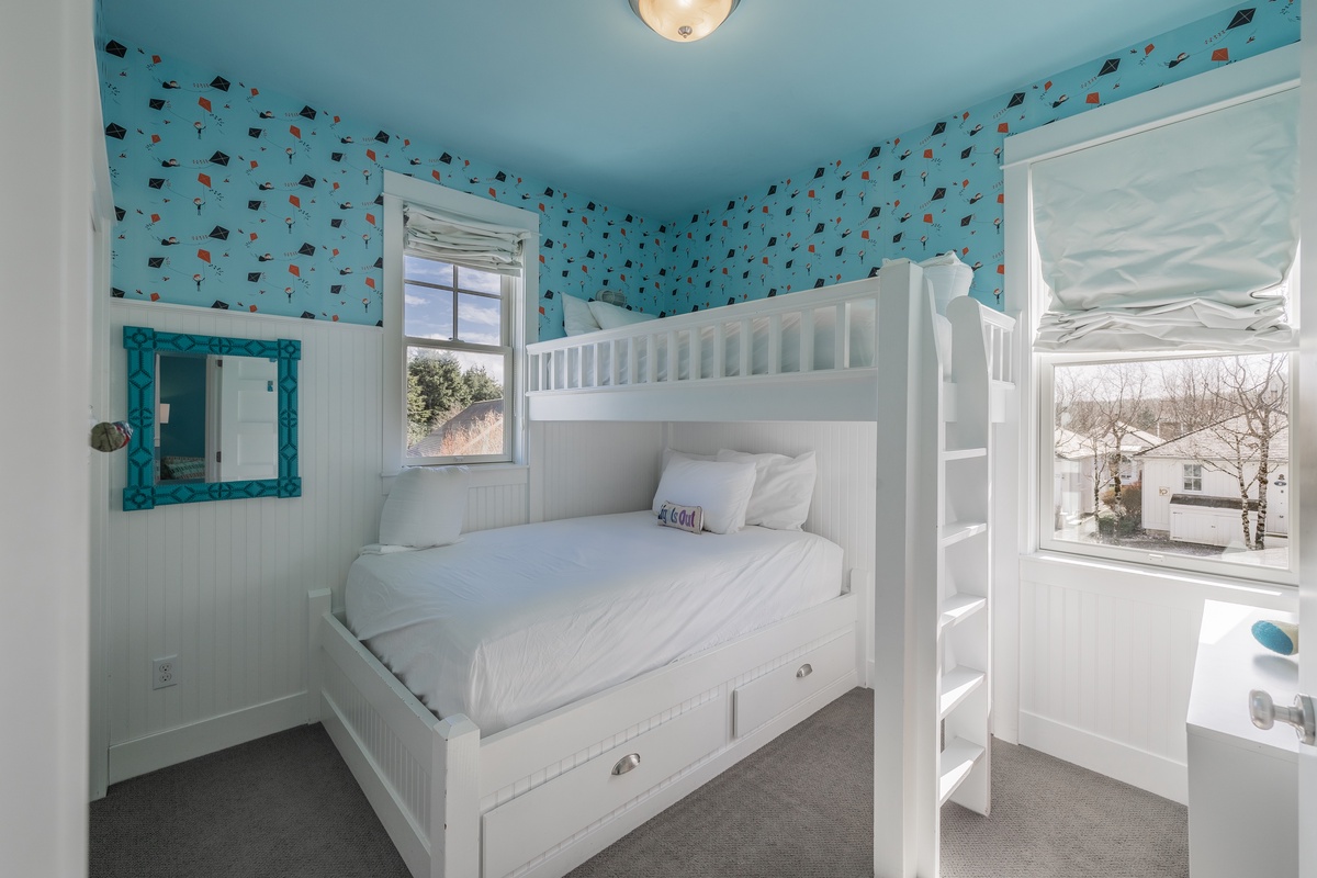 Bunk room is perfect for kids and adults a like