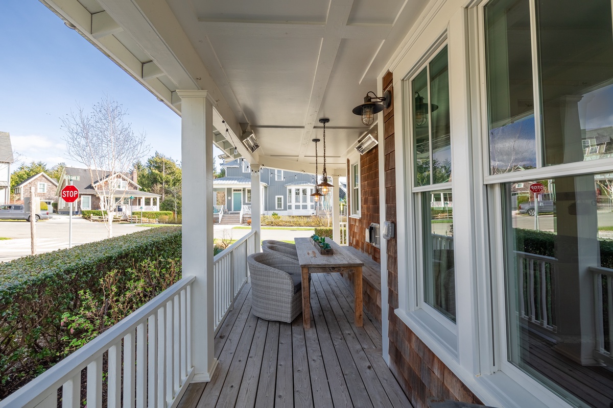 Porch outdoor table