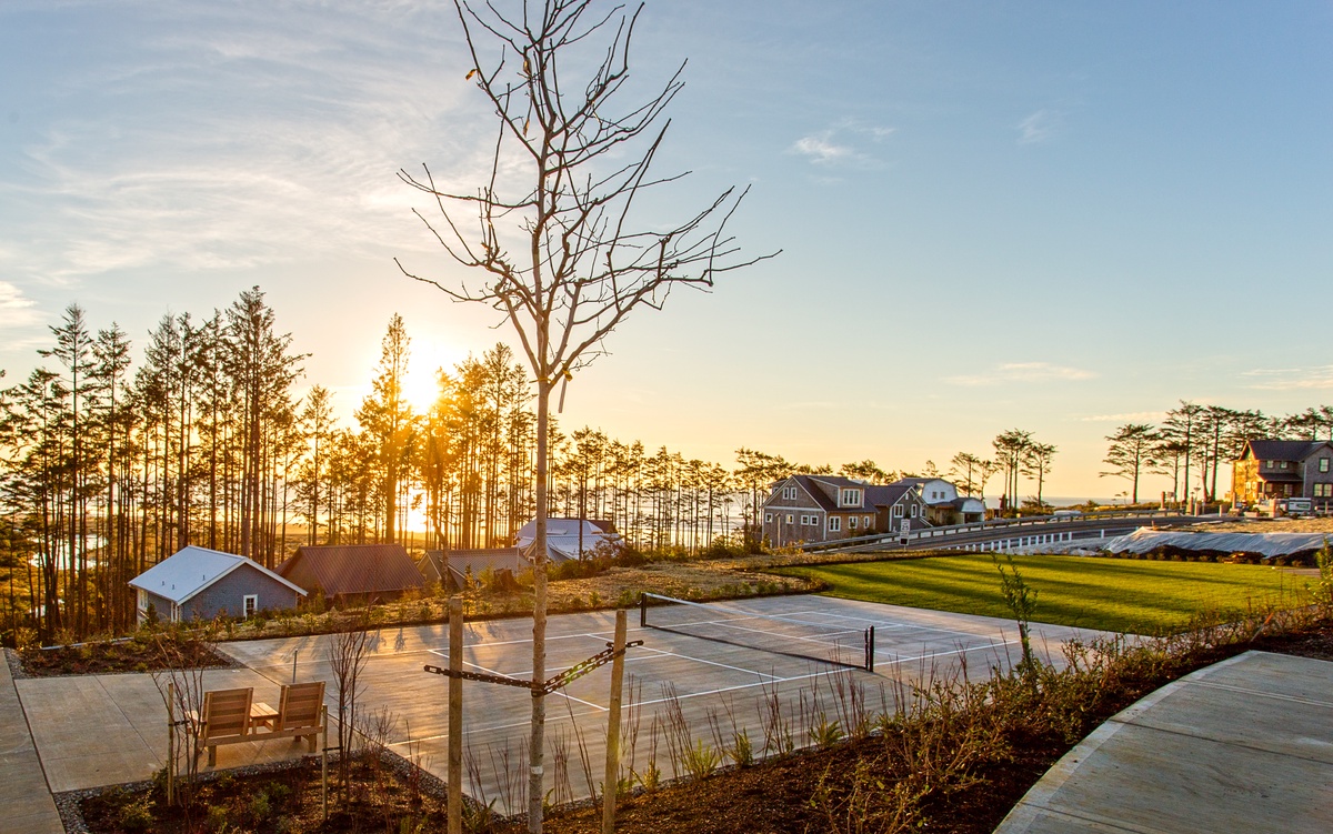 Pickle ball court at Kucera Park