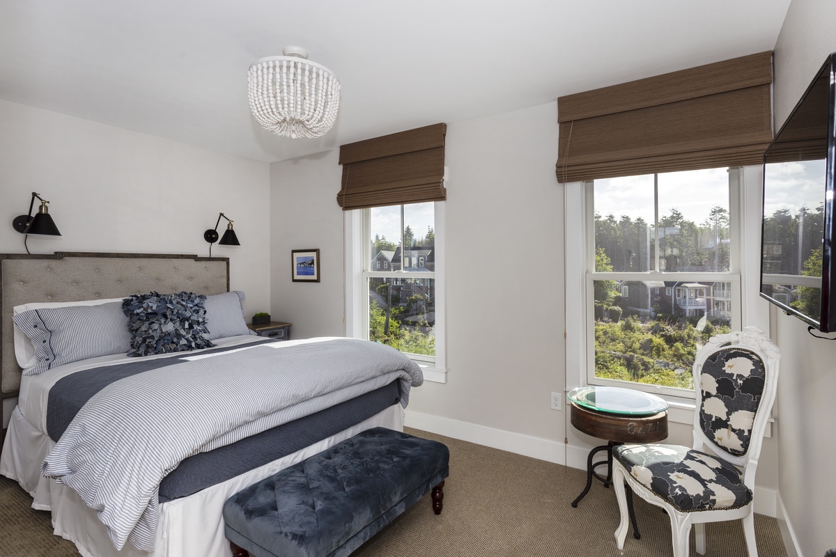 Guest bedroom is perfect for a restful and comfortable stay