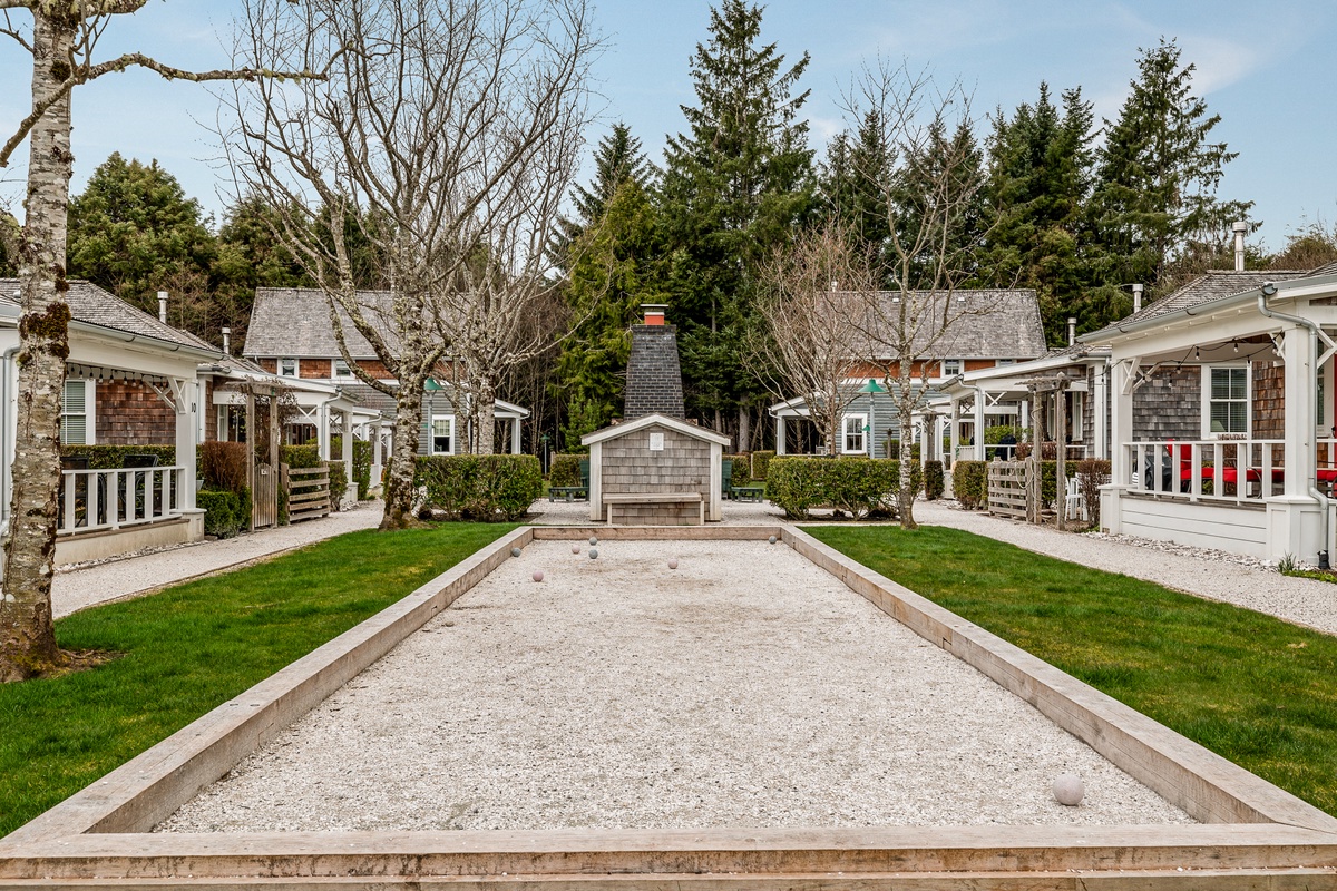 South Alder Park is home to a Bocce Ball court.