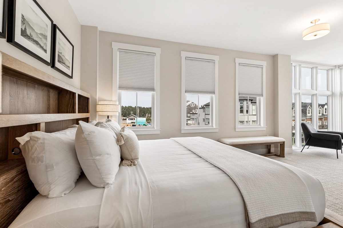 Primary king bedroom